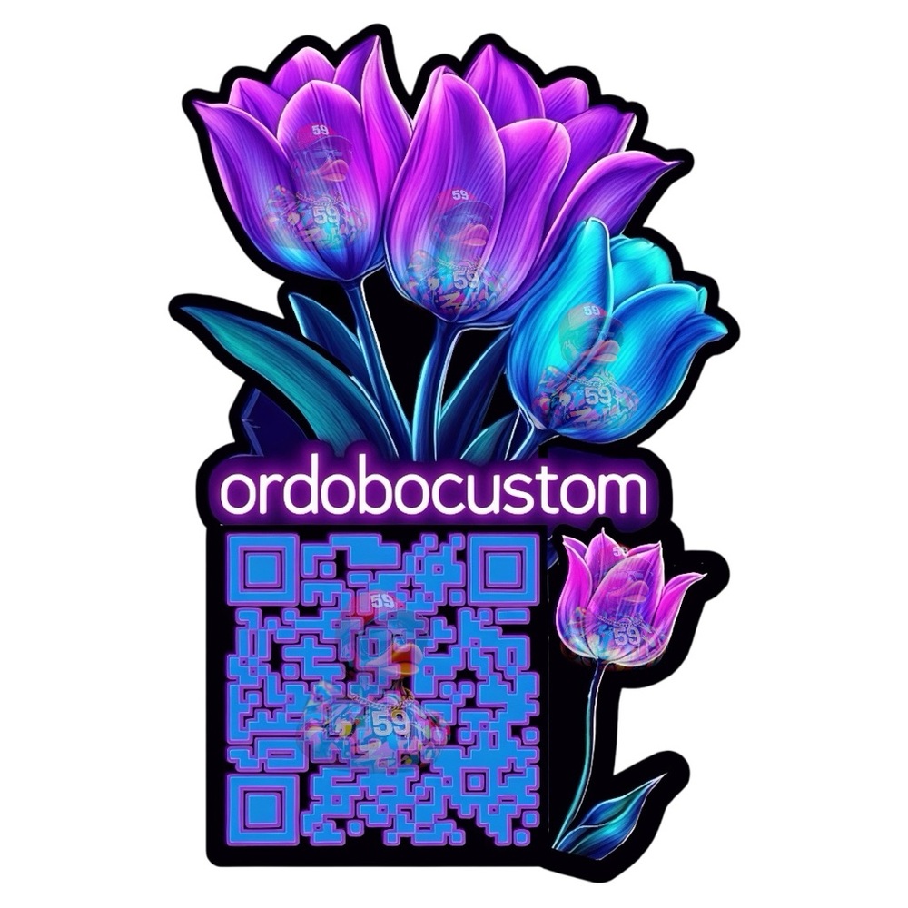 120 CUSTOM QR CODE STICKER PACK - Picture 9 of 16